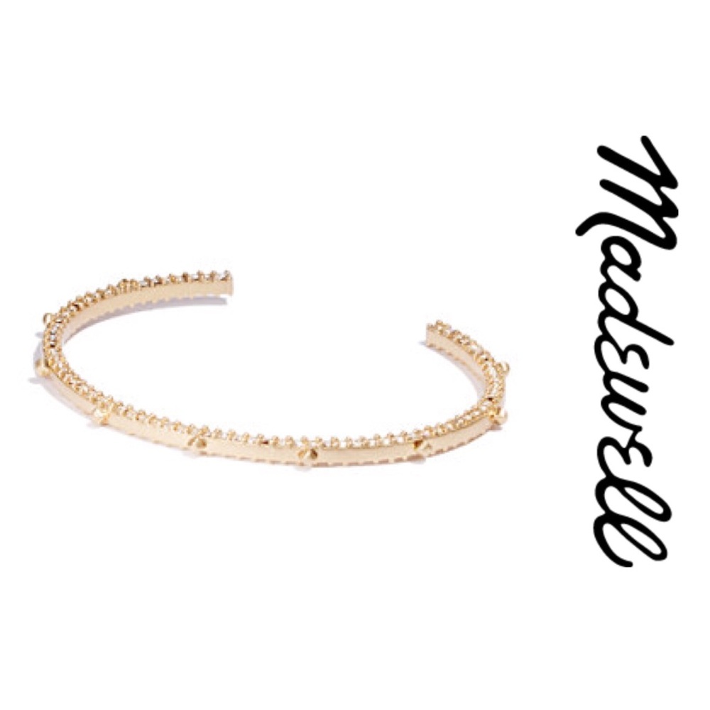 Madewell Sparkle Studded Cuff